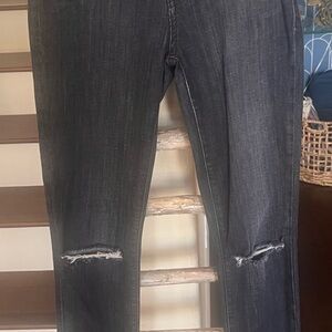 Current/Elliot Black Distressed Jeans Nordstrom’s